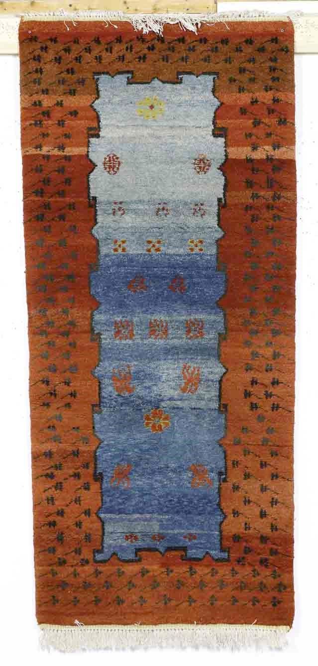 Passatoia Amrapur, India fine XX secolo  - Auction Carpets - Cambi Casa d'Aste