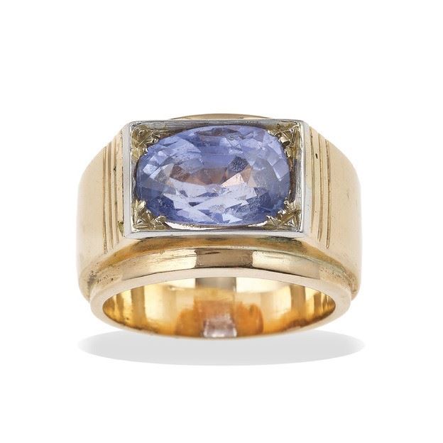 Sapphire and gold ring  - Auction Fine Jewels - Cambi Casa d'Aste