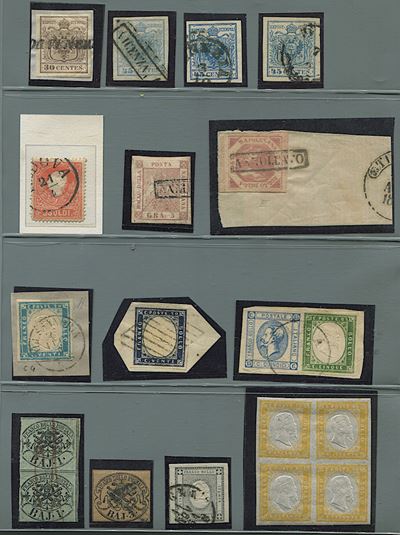 1850/1864, Antichi Stati Italiani,