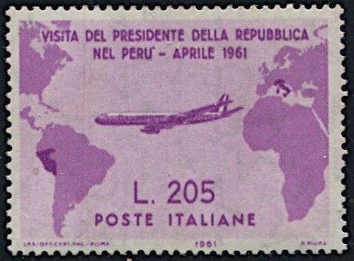 1961, Repubblica Italiana, "Gronchi rosa"