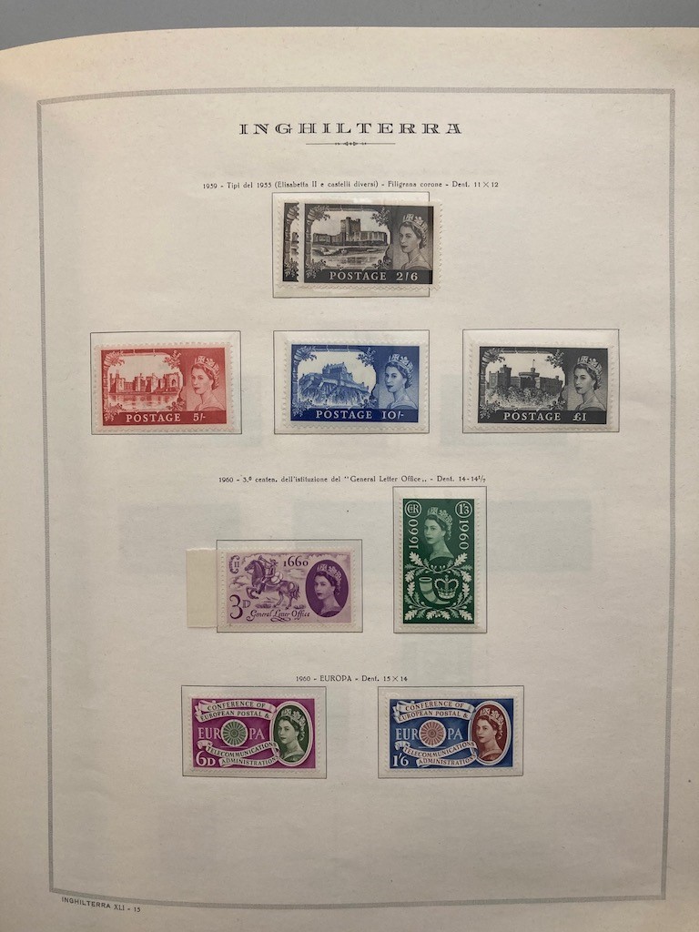 1936/2000, Gran Bretagna, Collezione Completa del Periodo
