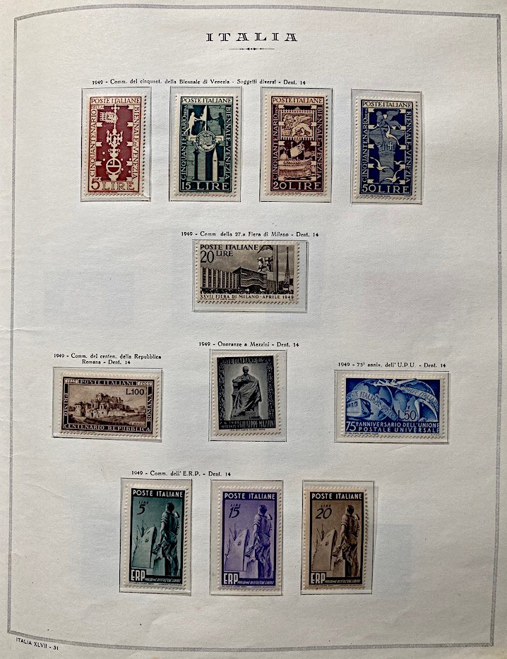 1945/1992, Repubblica Italiana, Collezione Nuova, in Ottimo Stato