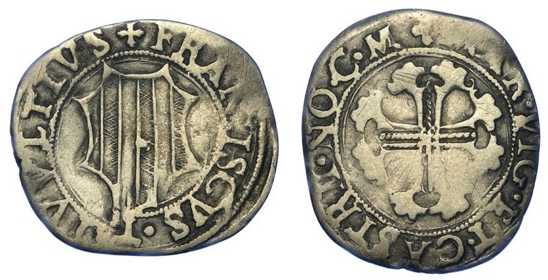 ROVEREDO. GIAN FRANCESCO TRIVULZIO, 1526-1549. Soldino.  - Auction Numismatics - I - Cambi Casa d'Aste
