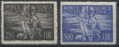 1948, Vaticano, Posta Aerea, Serie "arcangelo e Tobiolo" (s.502)