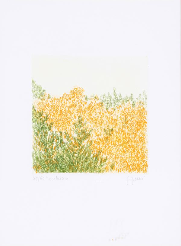 Artista anonimo del XX secolo Autunno