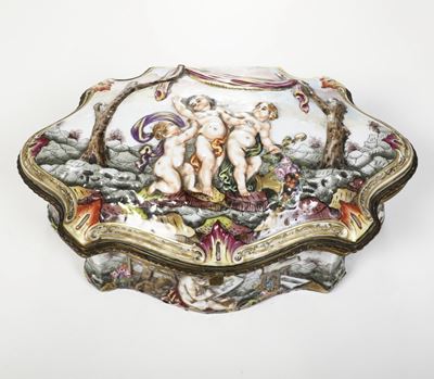 Grande Scatola.napoli (?), XIX Secolo.