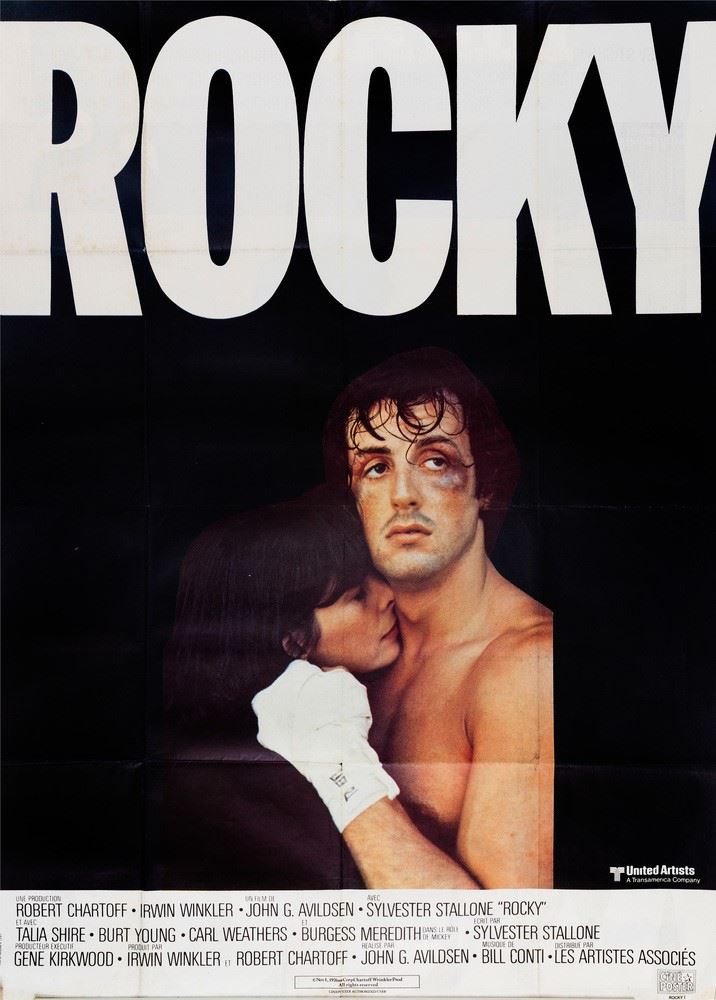 Anonimo : Rocky con Silvester Stallone  - Auction POP Culture and Vintage Posters - Cambi Casa d'Aste