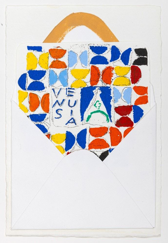 Joe Tilson - Postcard From Venice - L'arco del Paradiso, Venusia