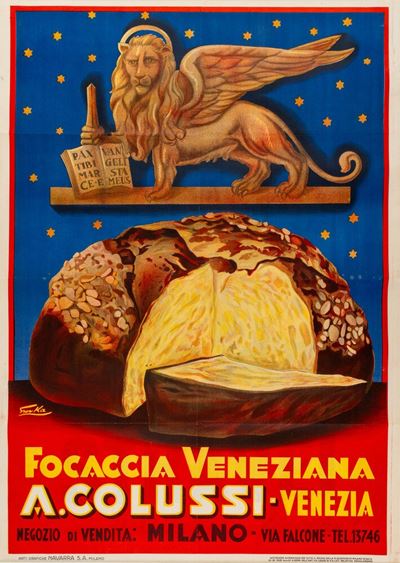 Focaccia Veneziana Colussi - Venezia