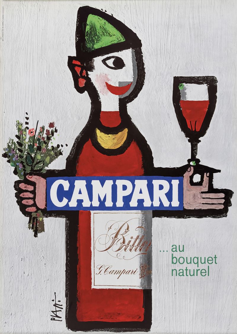 Celestino Piatti : Bitter Campari  - Auction Vintage Posters - Cambi Casa d'Aste