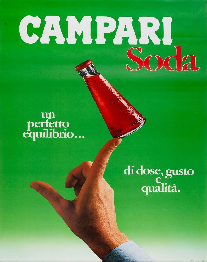 Anonimo : Campari e Soda  - Asta Pop Culture e Manifesti - Cambi Casa d'Aste
