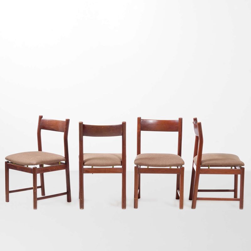 Ilmari Tapiovaara : Quattro sedie  - Auction Design - Cambi Casa d'Aste