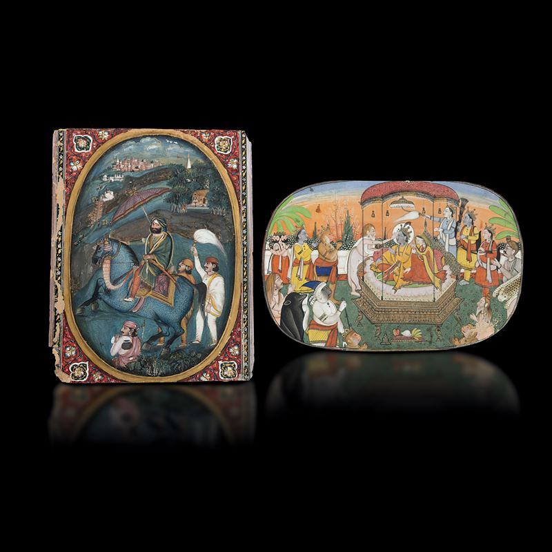 Two miniatures, India, 1800s  - Auction Fine Chinese Works of Art - Cambi Casa d'Aste