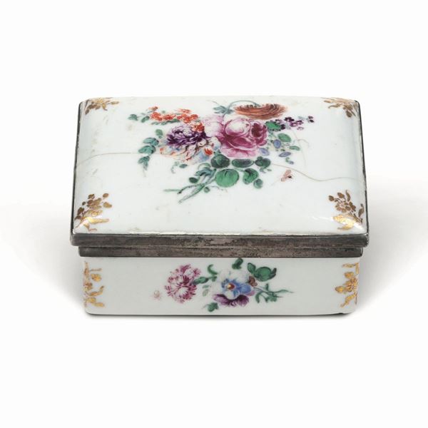 Tabacchiera  Doccia, Manifattura Ginori, 1750-1760 circa