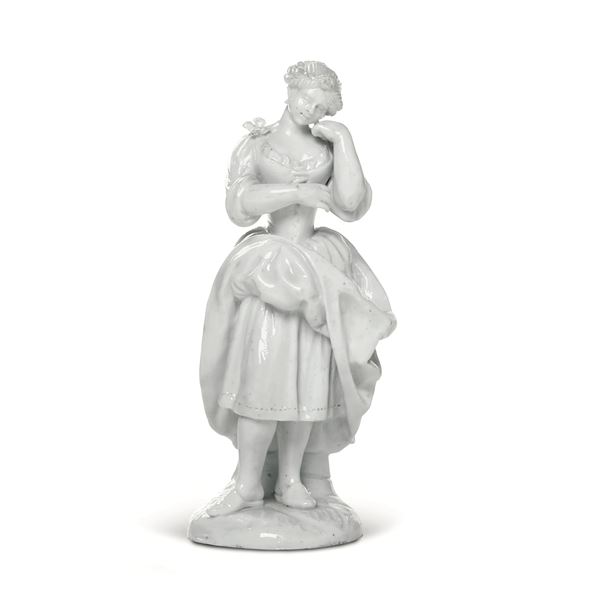 Figurina Nove, Manifattura Antonibon, gestione Parolin, 1781-1802 Modello di Domenico Bosello   