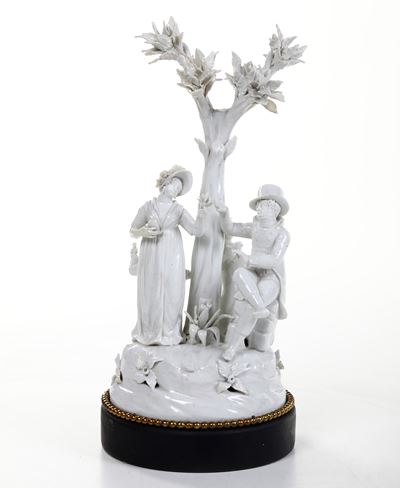 Grande Gruppo.nove, Manifattura Antonibon, Gestione Baroni, 1798-1820.modello di Domenico Bosello...