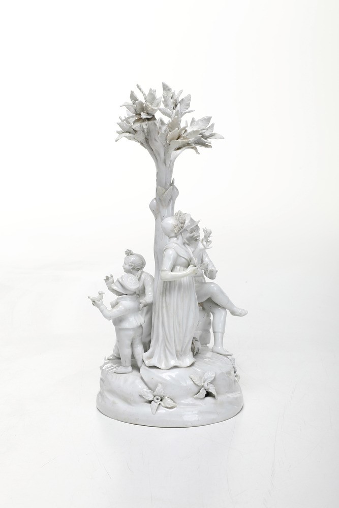 Grande Gruppo.nove, Manifattura Antonibon, Gestione Baroni, 1798-1820.modello di Domenico Bosello...