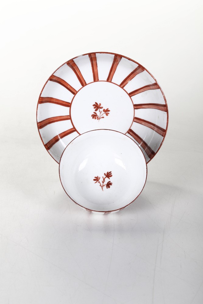 Tazza con Piattinoveneto, Probabilmente Venezia, Manifattura Cozzi, 1780 Circa
