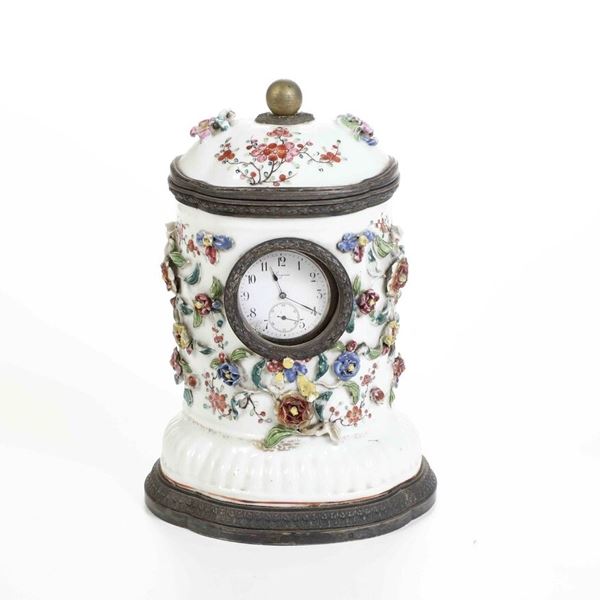 Porta orologio con cipolla Longines.  Francia, XIX secolo.