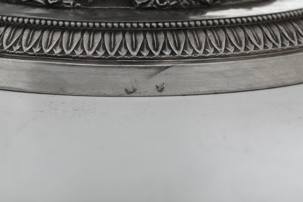 Tazza da Puerpera. Milano, Prima Metà del XIX Secolo. Argentiere Sciomachen