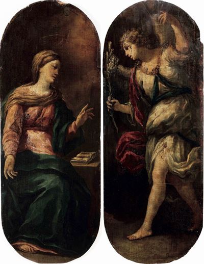 Scuola Italiana del XVII Secolo Annunciazione