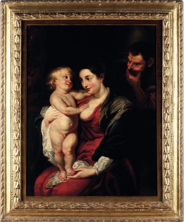 Pietro Paolo Rubens - Sacra Famiglia
