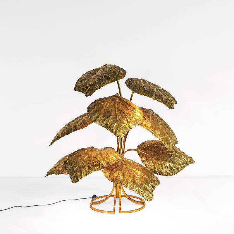 Tommaso Barbi : Grande lampada da terra  - Asta Design 200 - Cambi Casa d'Aste