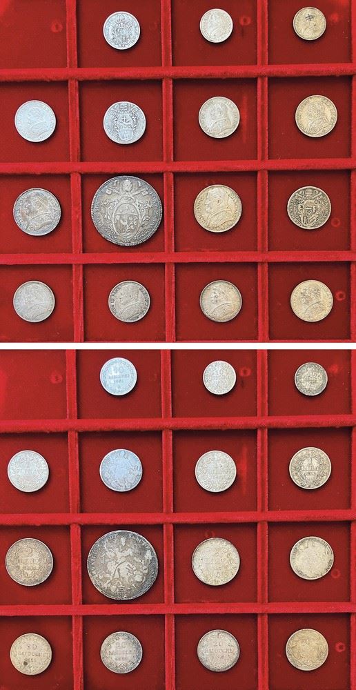 ROMA. Lotto di quindici monete.  - Asta Numismatica - I - Cambi Casa d'Aste