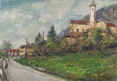Veduta di Cittadina Collinare