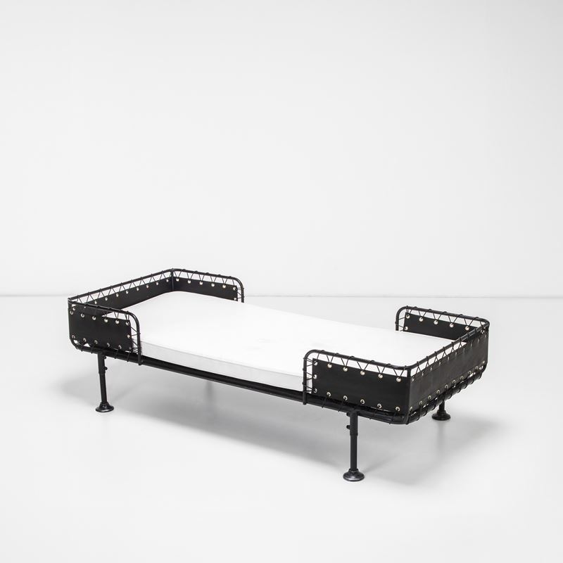 Jacques  Adnet : Daybed.  - Auction Fine Design - Cambi Casa d'Aste