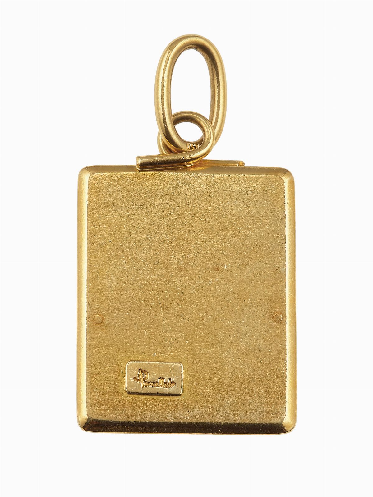 Oro giallo 750/1000, Pomellato. Pendente con diamanti