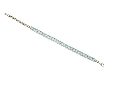 Bracciale con Topazi Azzurri