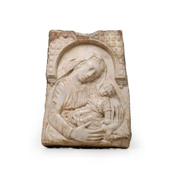 Madonna con Bambino. Scultore del XIX-XX secolo