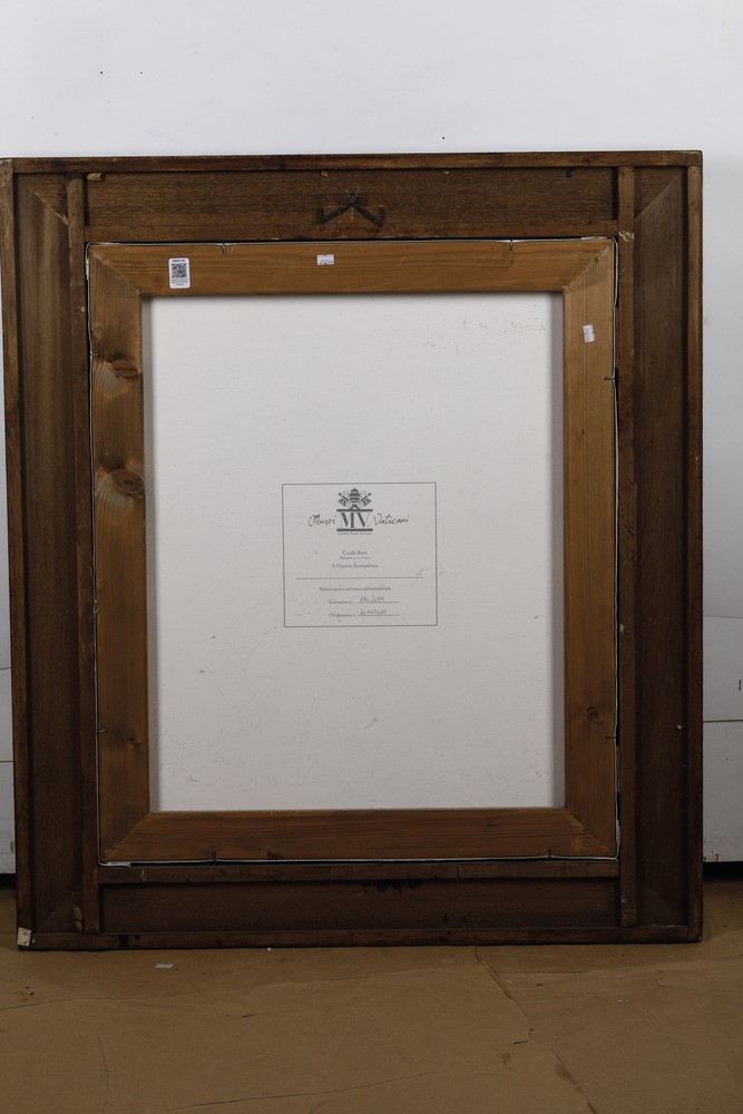 Oleografia da Guido Reni Raffigurante San Matteo Evangelista