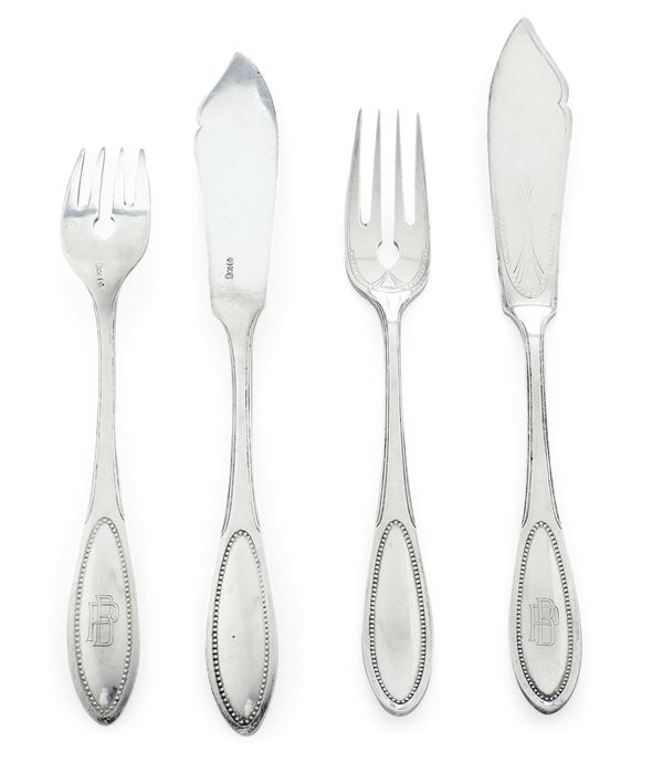 Servizio da pesce. Germania, inizi del XX secolo