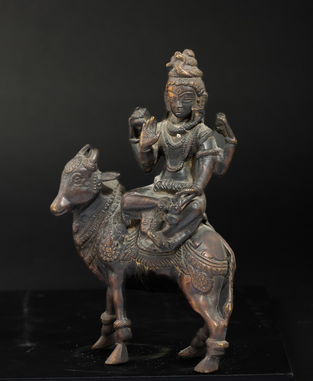 Figura di Krishna Yamari in Bronzo, Tibet, XIX Secolo