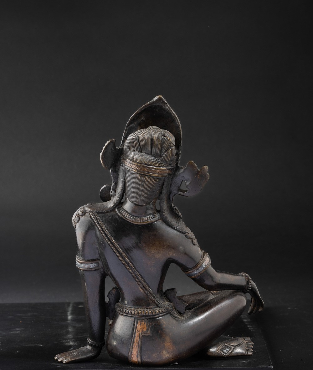 Figura di Tara in Bronzo, Nepal, XIX Secolo
