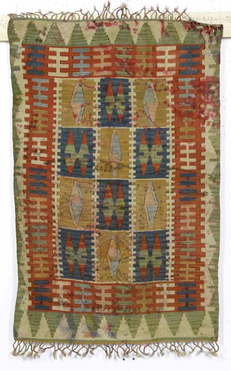 Kilim fine XX secolo  - Auction Carpets - Cambi Casa d'Aste