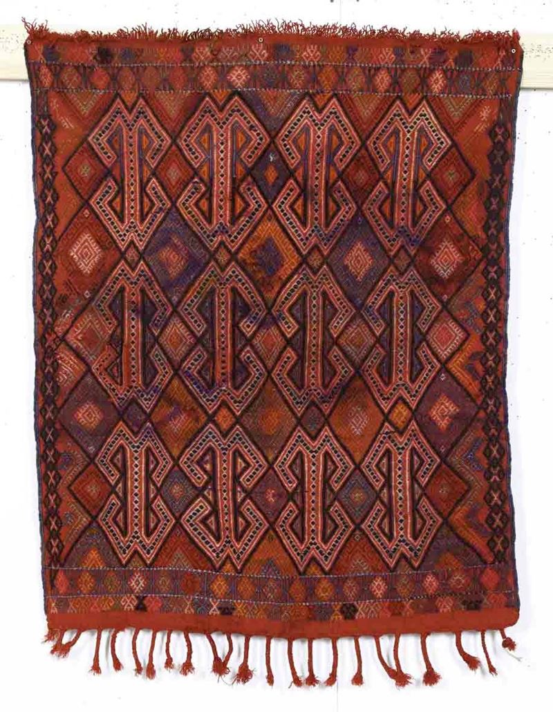 Tessuto a ricamo  - Auction Carpets - Cambi Casa d'Aste