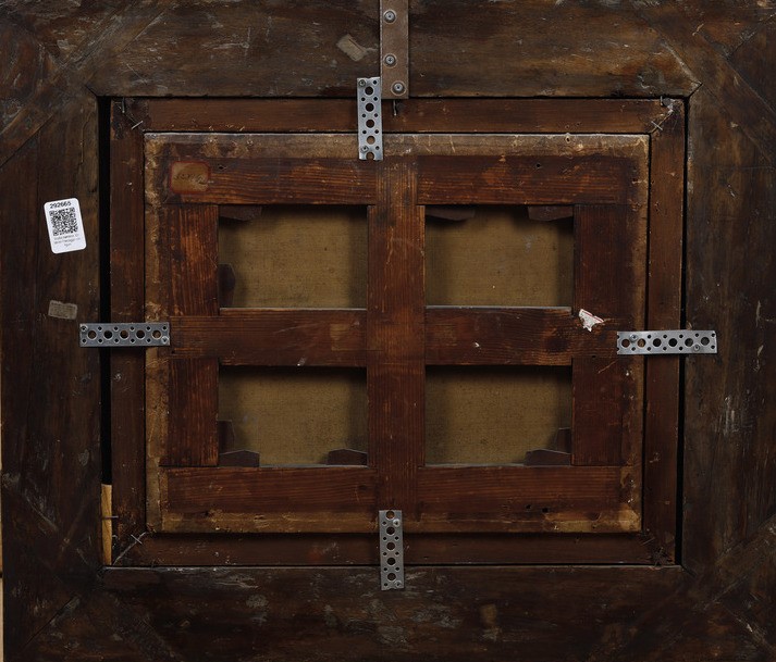 Scuola Olandese del XIX Secolo Paesaggio con Figure