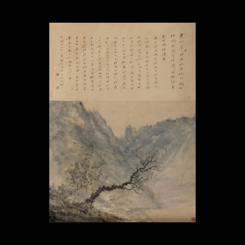 A paper scroll, China, 1900s  - Auction Fine Chinese Works of Art - Cambi Casa d'Aste