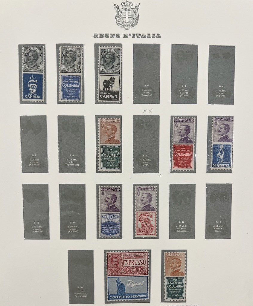 1871/1945, Regno D’italia, Avanzata Collezione con t.L.
