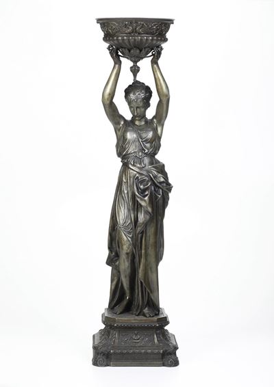 Fonditore Francese del XIX-XX Secolo Vestale