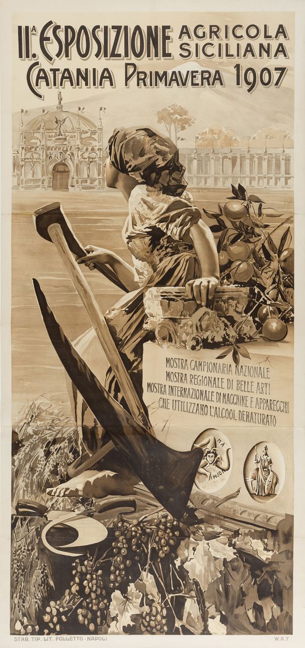 Anonimo - II.a Esposizione Agricola Siciliana - Catania primavera 1907