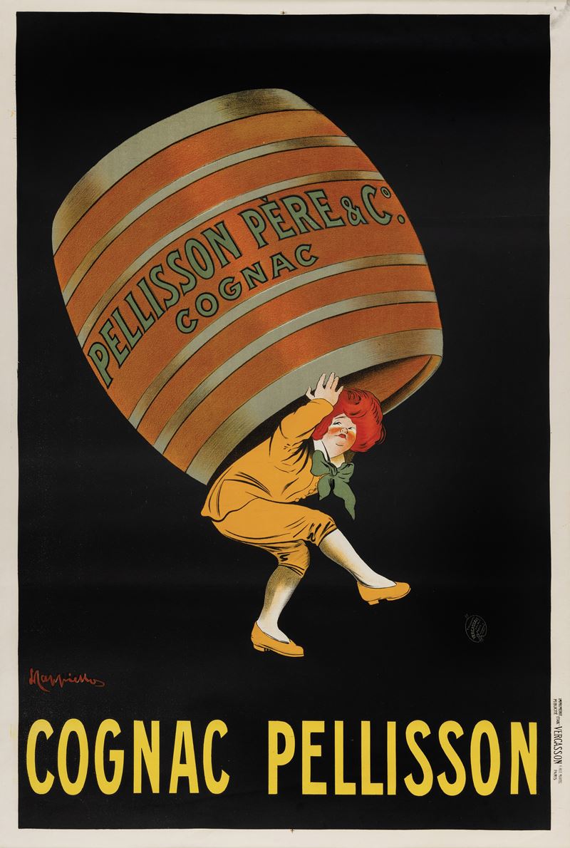 Leonetto Cappiello : Cognac Pellisson  - Auction Vintage Posters - Cambi Casa d'Aste