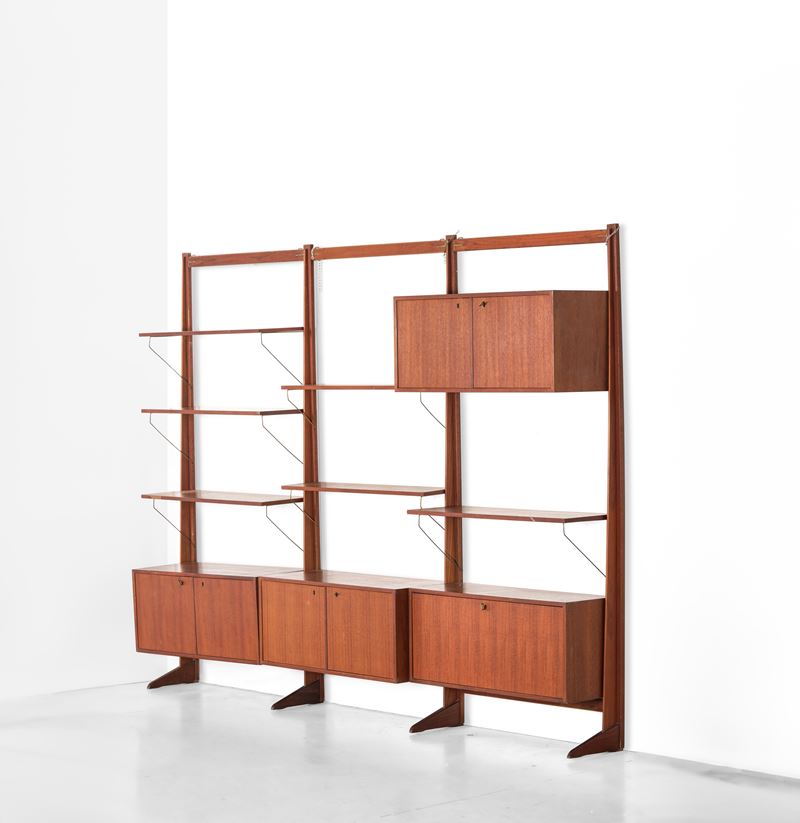 Libreria con moduli contenitori  - Auction Design Lab - Cambi Casa d'Aste