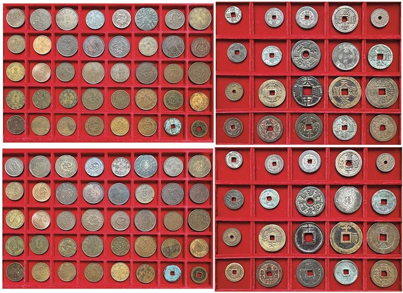 CINA E GIAPPONE. Lotto di 60 monete.  - Auction Numismatics - I - Cambi Casa d'Aste