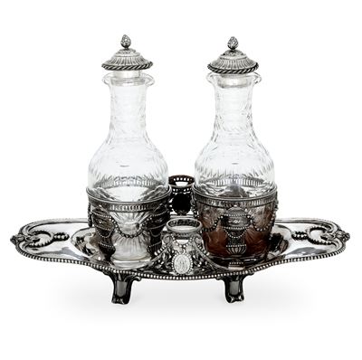 Oliera. Parigi, 1783-1784. Mastro Argentiere Jaques Favre