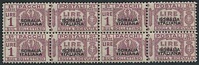 1928/1941, Somalia, Pacchi Postali, Lire 1 Lilla (s. 60a)