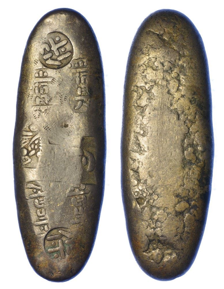 GIAPPONE - ERA TEMPO, 1837-1858. Chogin.  - Asta Numismatica - I - Cambi Casa d'Aste